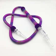 1.8m Purple Sps Hookah Shisha Hose with Acrylic Mouthpiece (ES-HH-012-2)